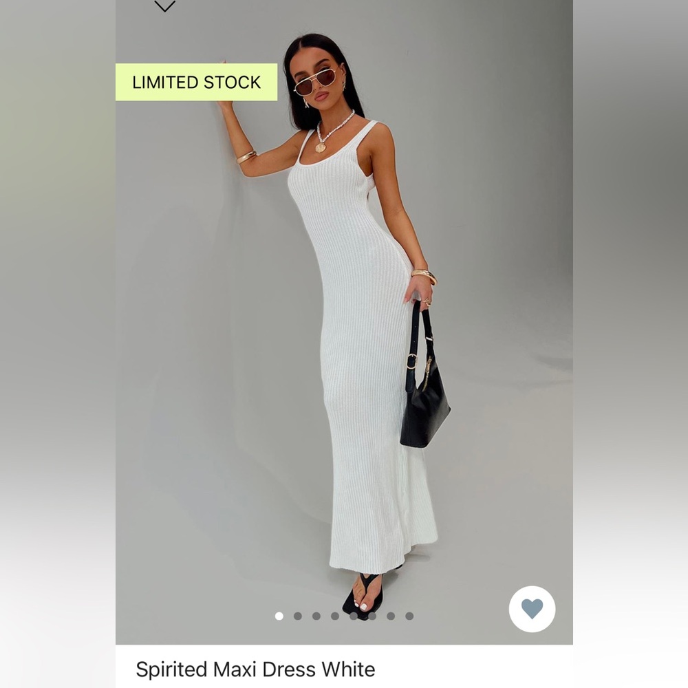 Knit maxi dress